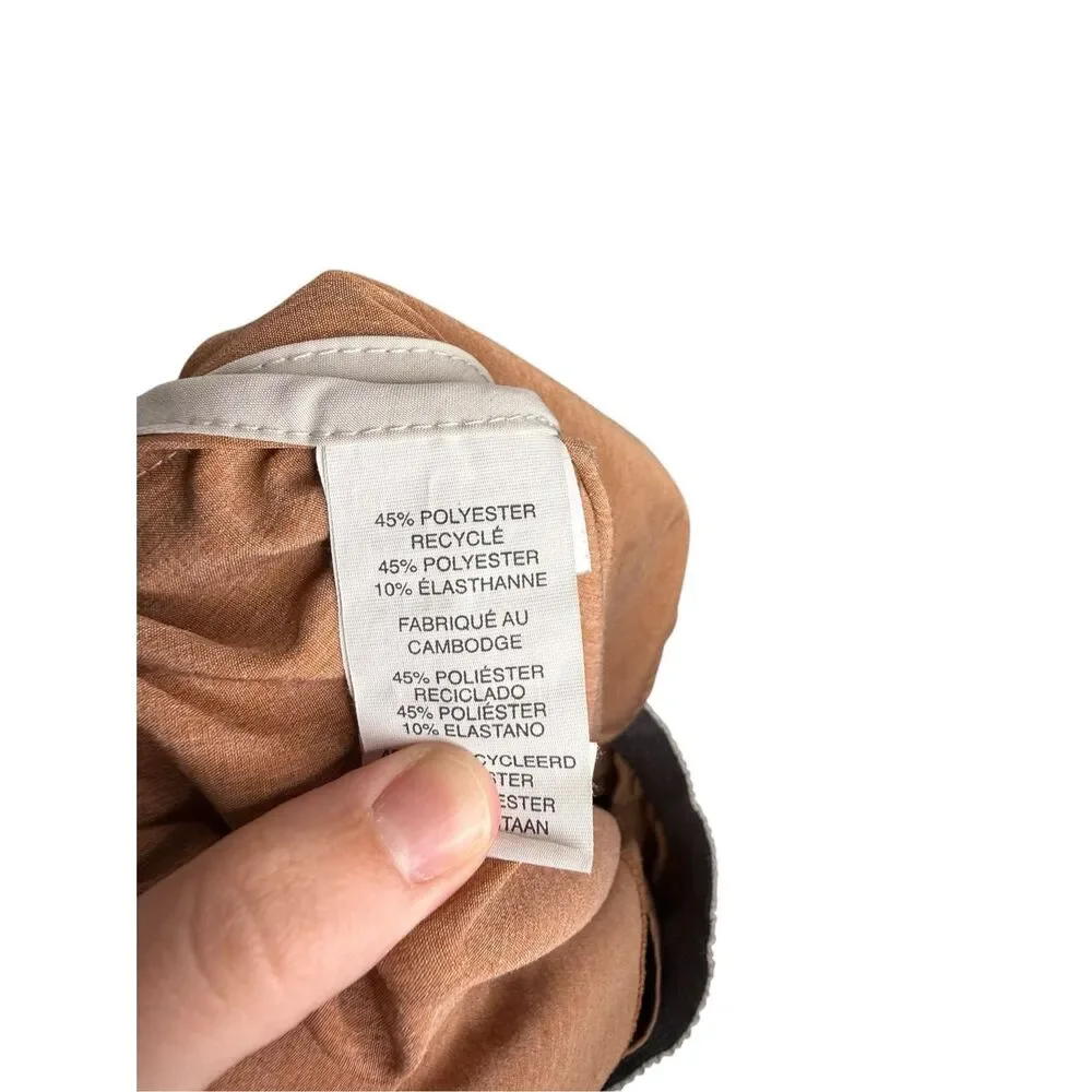 Vuori Men’s Banks Shorts Tan Heather Performance Size Large
